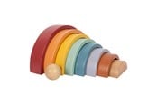 Lärande & Utbildning - Small Foot Wooden Rainbow Building Arches with Ball - 12318