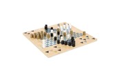 Brädspel - Small Foot - Barricade and Halma Wooden Board Game - 12223