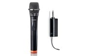 Mikrofoner - Lenco MCW-011BK - Wireless microphone with 6.3 mm battery powered receiver - MCW-011BK