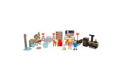 Dockor & Tillbehör - Small Foot - Wooden Dollhouse Furniture Modern Com - 11742