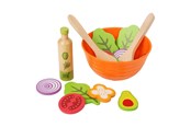 Rollek - Small Foot - Wooden Play Food Salad Play Set 15 p - 11476