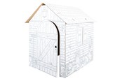 Kreativa spel - Small Foot - Cardboard Playhouse Farm 87x71x88cm - 10015