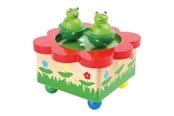 Träleksaker - Small Foot - Wooden Music Box Frog - 7541