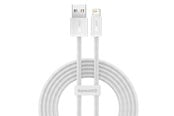 USB-kabel - Baseus Dynamic cable USB to Lightning 2.4A 2m (White) - CALD000502