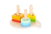 Babyleksaker - Small Foot - Wooden Shapes and Sorting Motor Skill - 11190