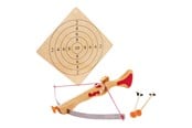 Skjutvapen - Small Foot - Wooden Sports Crossbow with Target Board 4 pcs. - 5035