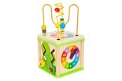 Babyleksaker - Small Foot - Wooden Activity Motor Skills Spiral 5in1 - 10074