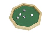 Brädspel - Goki Dice Board + Dice - 56954