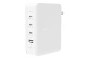 Mobile - Adapters & Chargers - Belkin BoostCharge Pro power adapter - GaN technology - USB 3 x USB-C - 140 Watt - WCH014BTWH