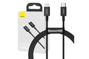 USB-kabel - Baseus Superior Series Cable USB-C to iP 20W PD 1m (black) - CATLYS-A01