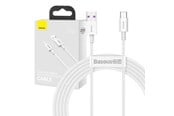 USB-kabel - Baseus Superior Series Cable USB to USB-C 66W 2m (white) - CATYS-A02