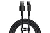 USB-kabel - Baseus Tungsten Gold Cable USB to USB-C 100W 1m (black) - CAWJ000001