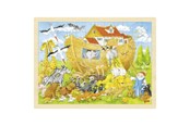 Pusselspel - Goki Wooden Puzzle Noah's Ark 96pcs. Trä - 57535