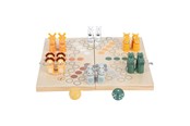 Brädspel - Small Foot - Wooden Ludo Game Safari - 6 Players - 11765