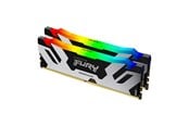 RAM - Kingston FURY Renegade RGB DDR5-6000 - 96GB - CL32 - Dual Channel (2 pcs) - Intel XMP - Svart med RGB - KF560C32RSAK2-96