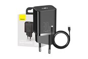 Mobile - Adapters & Chargers - Baseus Super Si Quick Charger 1C 30W (black) - CCSUP-J01