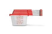 Köksredskap - Dreamfarm Levups Red/Clear Measuring set - DFLV2430