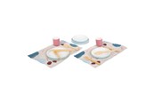 Rollek - Small Foot - Wooden Cutlery Set with Placemats 15 pcs. - 12245
