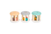 Babyleksaker - Small Foot - Wooden Baby Rattle Pastel 3pcs. - 11712