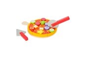 Rollek - Small Foot - Wooden Cut and Play Food Pizza Set 21dlg. - 11063