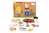 Kreativa spel - Small Foot - Hammer Tap Farm - 10228