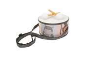 Träleksaker - Small Foot - Wooden Drum Wild Animals with Sticks. - 11952