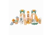Träleksaker - Small Foot - Wooden Building Blocks Safari 50dlg. - 11699