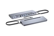 Dockning - I-Tec 11-in-1 - USB-C TB3 TB4 - 2 DP HDMI - 100W PD - C31FLAT2PDPRO100W