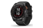 Pulsmätare & Stegräknare - Garmin fēnix® 7X Pro – Solar Edition - Skifergrå med svart reim - 32 GB - 010-02778-01