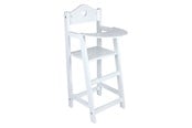 Docka, bamse och tillbehör - Small Foot - Wooden Doll Chair White - 2857