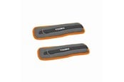 Sport & Fitness - Toorx Wrist/Ankle Weights 2 x 2 KG - AHF-094GRÅ/RONE SIZE