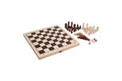 Brädspel - Small Foot - Wooden Classic Games 3in1 in Box - 3453