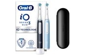 Tandborste - Oral-B eltandborste iO3 Duo Matt Black / Ice Blue - 8006540731659