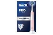 Tandborste - Oral-B eltandborste Pro1 Pink + Extra Brush Head - 8006540771501
