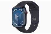Pulsmätare & Stegräknare - Apple Watch Series 9 GPS + Cellular 45mm - Midnight Aluminium Case with Midnight Sport Band - M/L - MRMD3DH/A