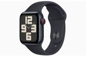 Pulsmätare & Stegräknare - Apple Watch SE (2023) GPS + Cellular 40mm - Midnight Aluminium Case with Midnight Sport Band - S/M - MRG73DH/A