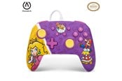 Spel Tillbehör - PowerA förbättrad trådbunden handkontroll för Nintendo Switch – Princess Peach Battle - Wired Controller - Nintendo Switch - NSGP0092-01