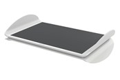 Decoration - Leitz Ergo Adjustable Computer Foot Rest Light Grey - 65030085