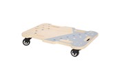 Babyleksaker - Small Foot - Wooden Roller Board Blue - 12244