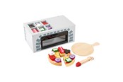 Rollek - Small Foot - Wooden Play Food Pizza Oven Set 25dlg. - 11204