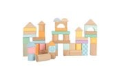 Babyleksaker - Small Foot - Wooden Building Blocks Pastel 50dlg. - 11722