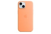 Mobile - Covers & Cases - Apple iPhone 15 Silicone Case with MagSafe - Orange Sorbet - MT0W3ZM/A