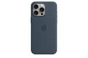 Mobile - Covers & Cases - Apple iPhone 15 Pro Max Silicone Case with MagSafe - Storm Blue - MT1P3ZM/A