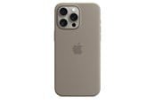 Mobile - Covers & Cases - Apple iPhone 15 Pro Max Silicone Case with MagSafe - Clay - MT1Q3ZM/A
