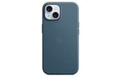 Mobile - Covers & Cases - Apple iPhone 15 FineWoven Case with MagSafe - Pacific Blue - MT3G3ZM/A