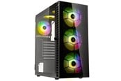 Chassi - Kolink Observatory HF Glass ARGB Midi Tower Case - black - Chassi - Desktop - Svart - PGW-CH-KOL-109