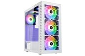 Chassi - Kolink Observatory HF Glass ARGB Midi Tower Case - white - Chassi - Desktop - Vit - PGW-CH-KOL-111
