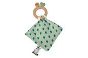 Babyvård - Eichhorn Baby HIPP Wooden Teether with Cuddle Cloth - 100005871
