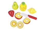 Träleksaker - Goki Fruit with velcro - 51597