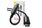 USB-kabel - Baseus USB-C to USB-C cable  Tungsten Gold 240 W 1 m (black) - CAWJ040001